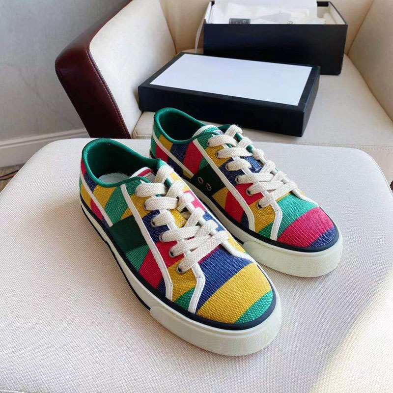 

Top Quality three Stripe New Party Casual Shoes White Mens real Leather Women Tennis Designer Sneakers, Black