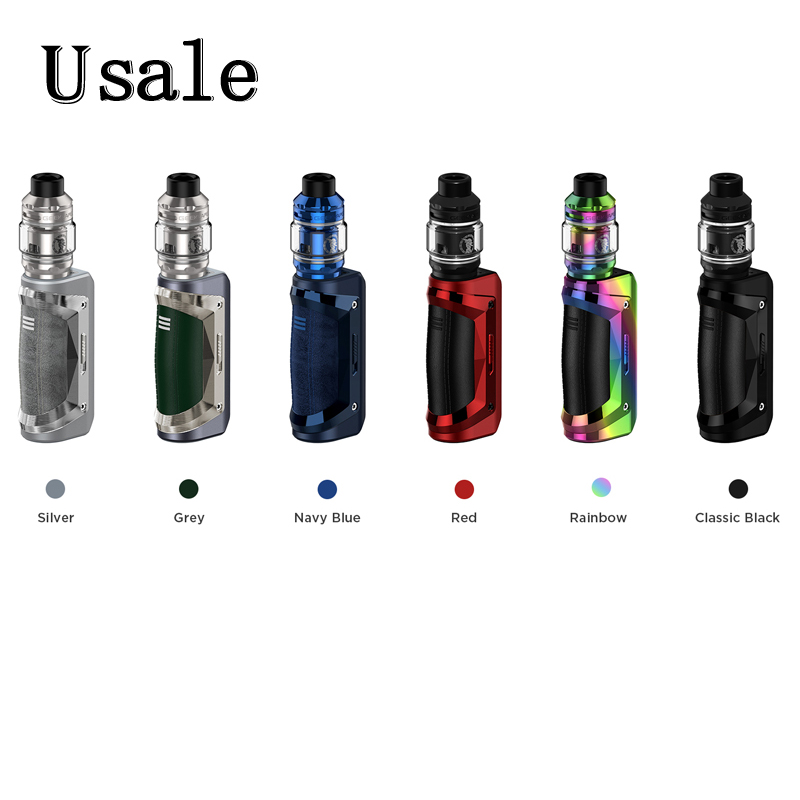 

Geekvape Aegis Solo 2 S100 Kit IP68 Rating New Tri-proof 100W Mod with 5.5ml Z Subohm 2021 Tank 0.2ohm 0.25ohm Z-Series Coils 100% Original