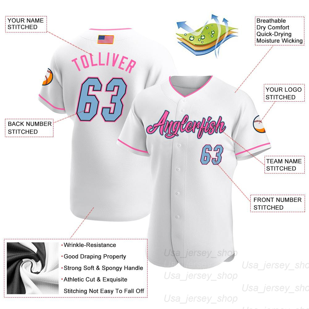 

Custom Baseball Jersey b24 city Seattle Texas Men Women Youth size S- Print Jerseys