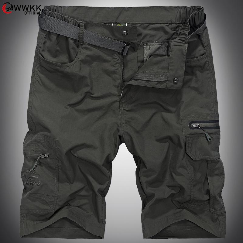 

Men's Shorts Camouflage Cargo Men 2021 Mens Casual Male Loose Work Man Short Waterproof Pants Plus Size 4XL, Dark grey