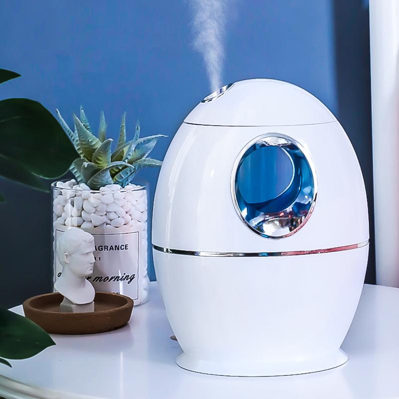 

Humidifiers 800ML Ultrasonic Humidifier Air Humidificador Aroma Essential Oil Diffuser Fresher Fogger With LED Light For Home Office