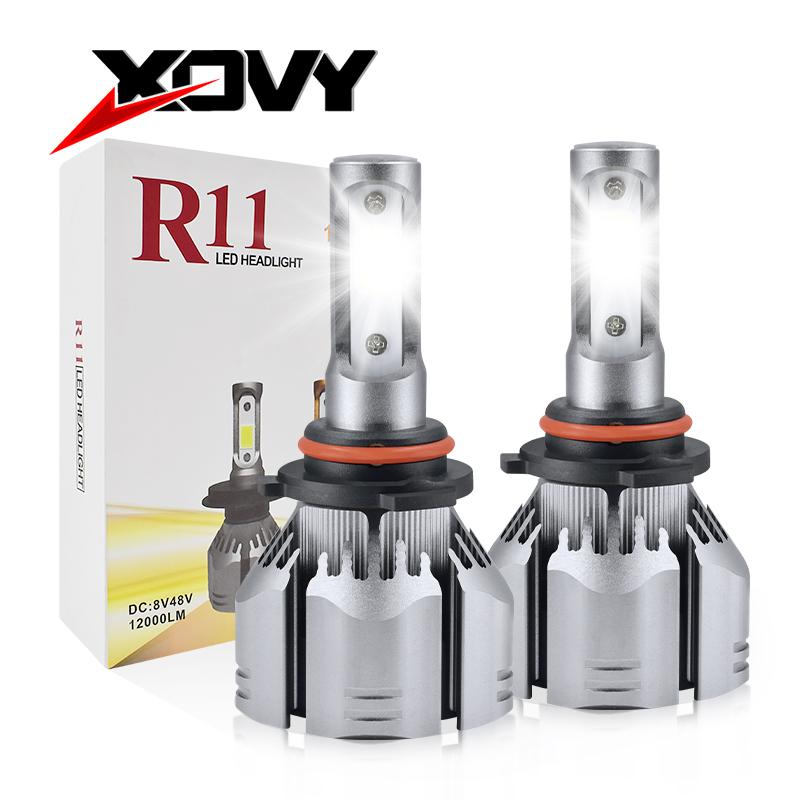

Car Headlights 2PCS 42W 12V H1 H3 H4 R11 LED 6000K 8000LM Lights Waterproof H7 H13 9005 9007 Headlight COB Headlamp