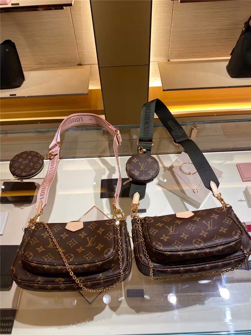 

LB5 Designer LV LOUIS VUTTON High Quality Womens handbags purses Flower Ladies CompositeTote Leather Shoulder Bags Wallet 3pcs set