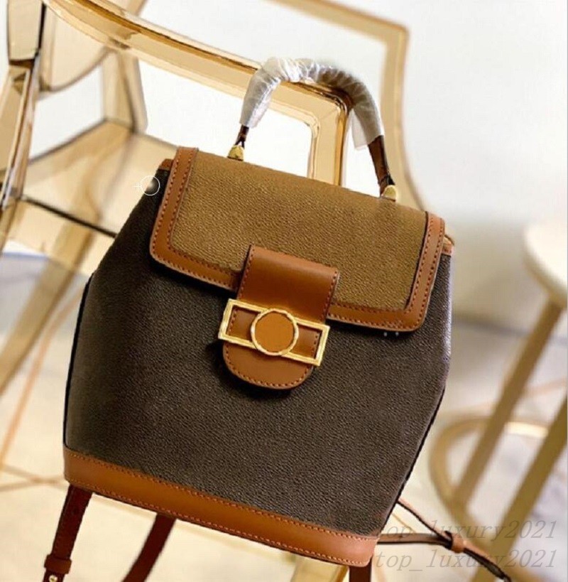 

2021 luxurys designers bags Women Daphne Backpack Sheepskin Leather Backpack Women Hotsale School Bags for Teenagers hot loui bag shf4, Contact us to see more style