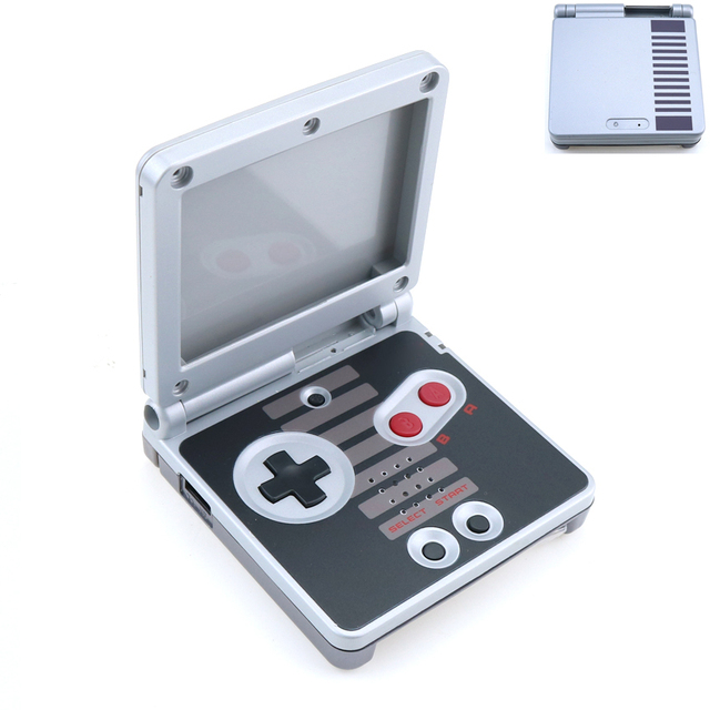

NEW Classic NES SFC Limited Edition Full Housing Shell for Gameboy Advance SP GBA SP Game Console Shells Cover Case replacement Parts High Quality FAST SHIP