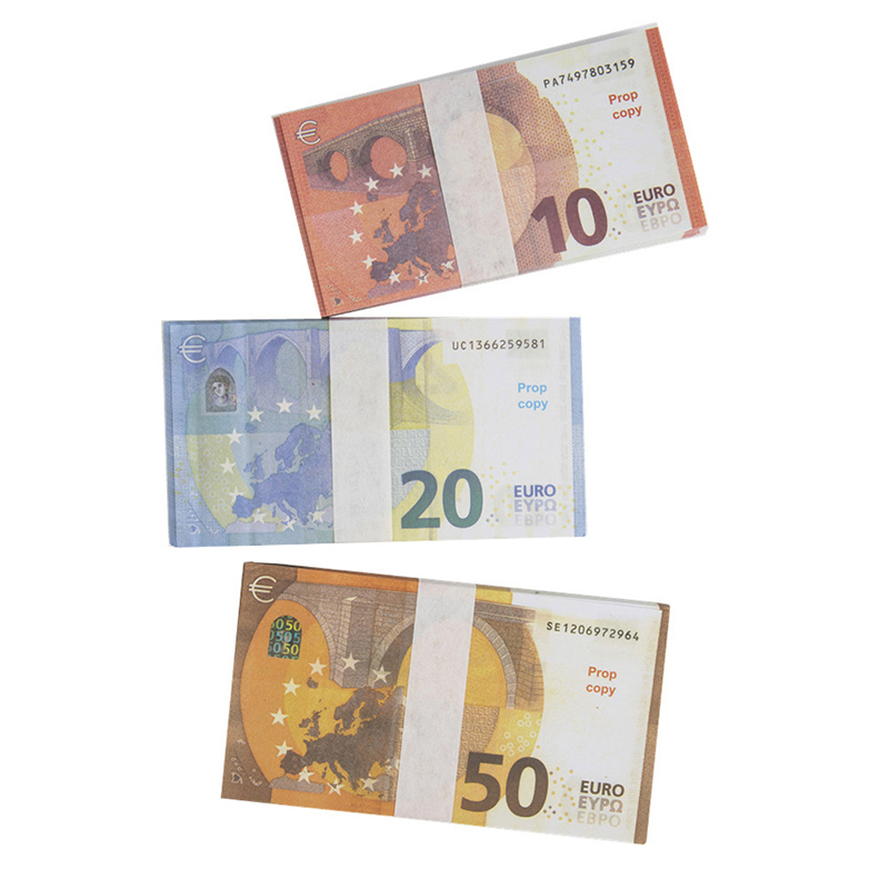 

100Pcs/set Magic Props Banknotes Simulation Euro Currency Props Party Decor Toys