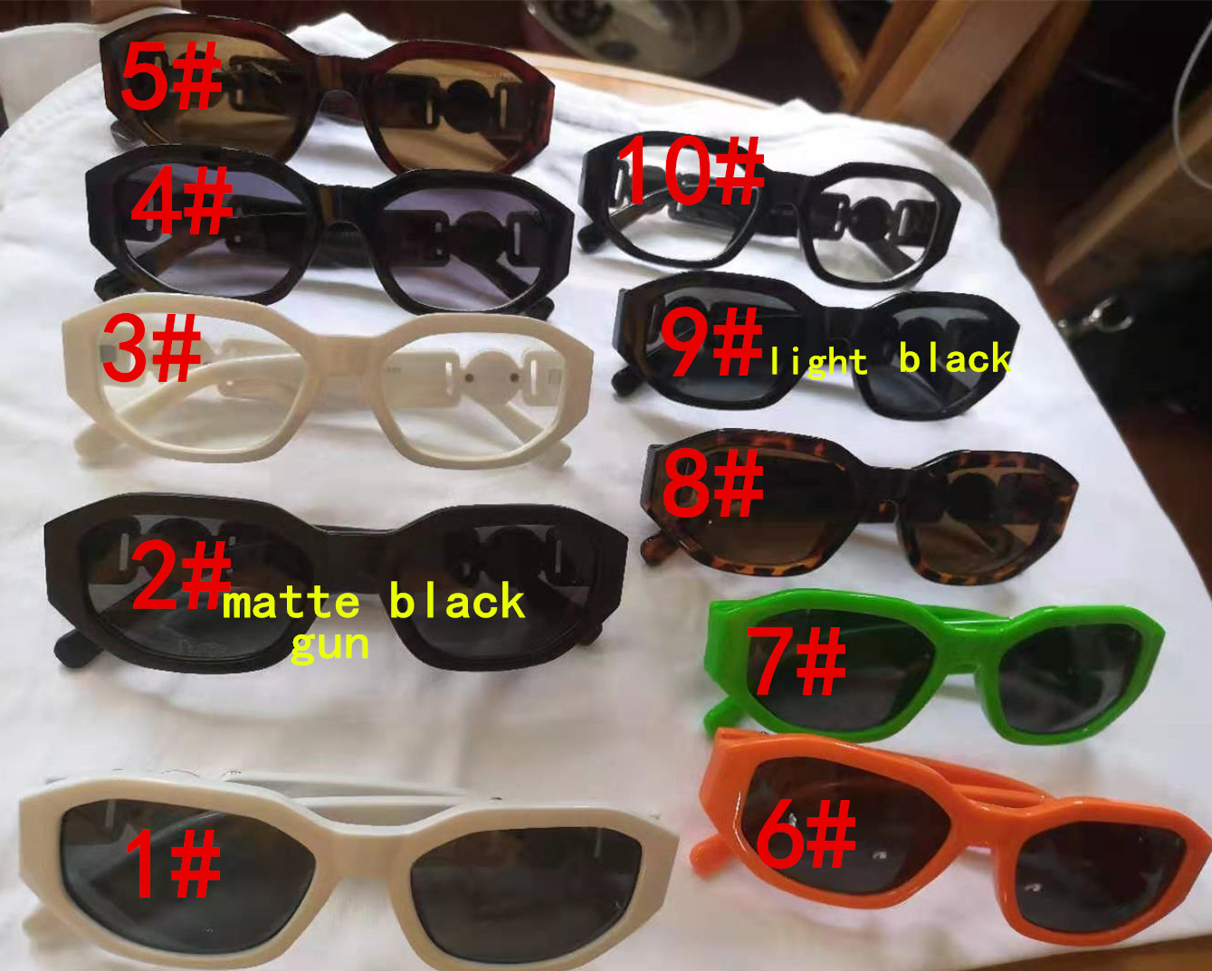 

Small Round Retro Sunglasses Men Women Rivet Leopard Tea Shades Vintage NEW designer Glasses Oculos UV400 10 colors Gafas De Sol 10PCS Fast ship factory price
