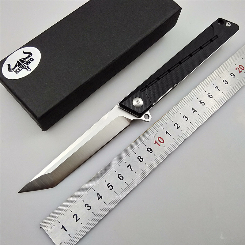 

KESIWO J024 Foding Bade D2 Tactica Pocket Camping Surviva Fipper G10 Hande Hunting Rescue Outdoor Fruit Kitchen EDC Knife