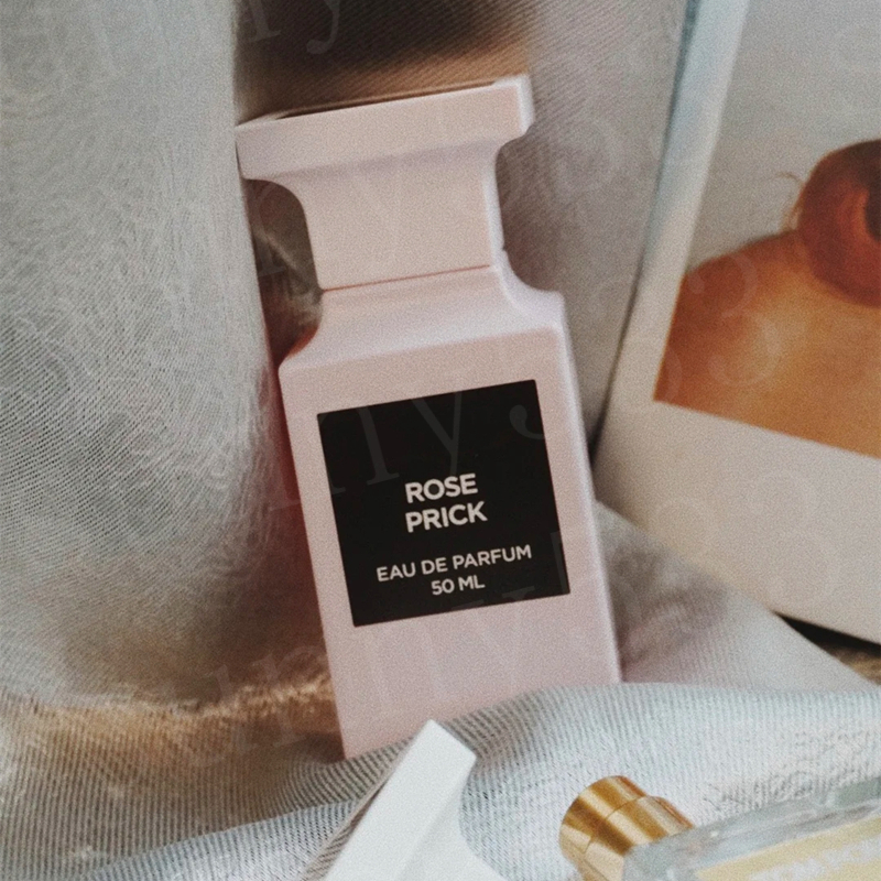 

Wholesale Newest coming beautiful prick rose perfume fragrance for women girl 50ml EAU DE PARFUM spray Charming smell fast delivery