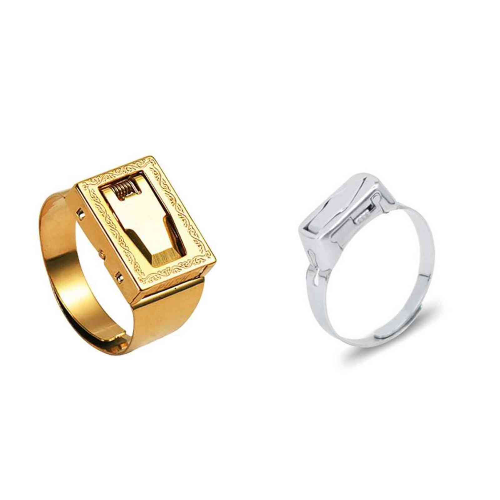 

Self-defense Ring Couple Models Outdoor Portable Fashion All-match Built-in Blade