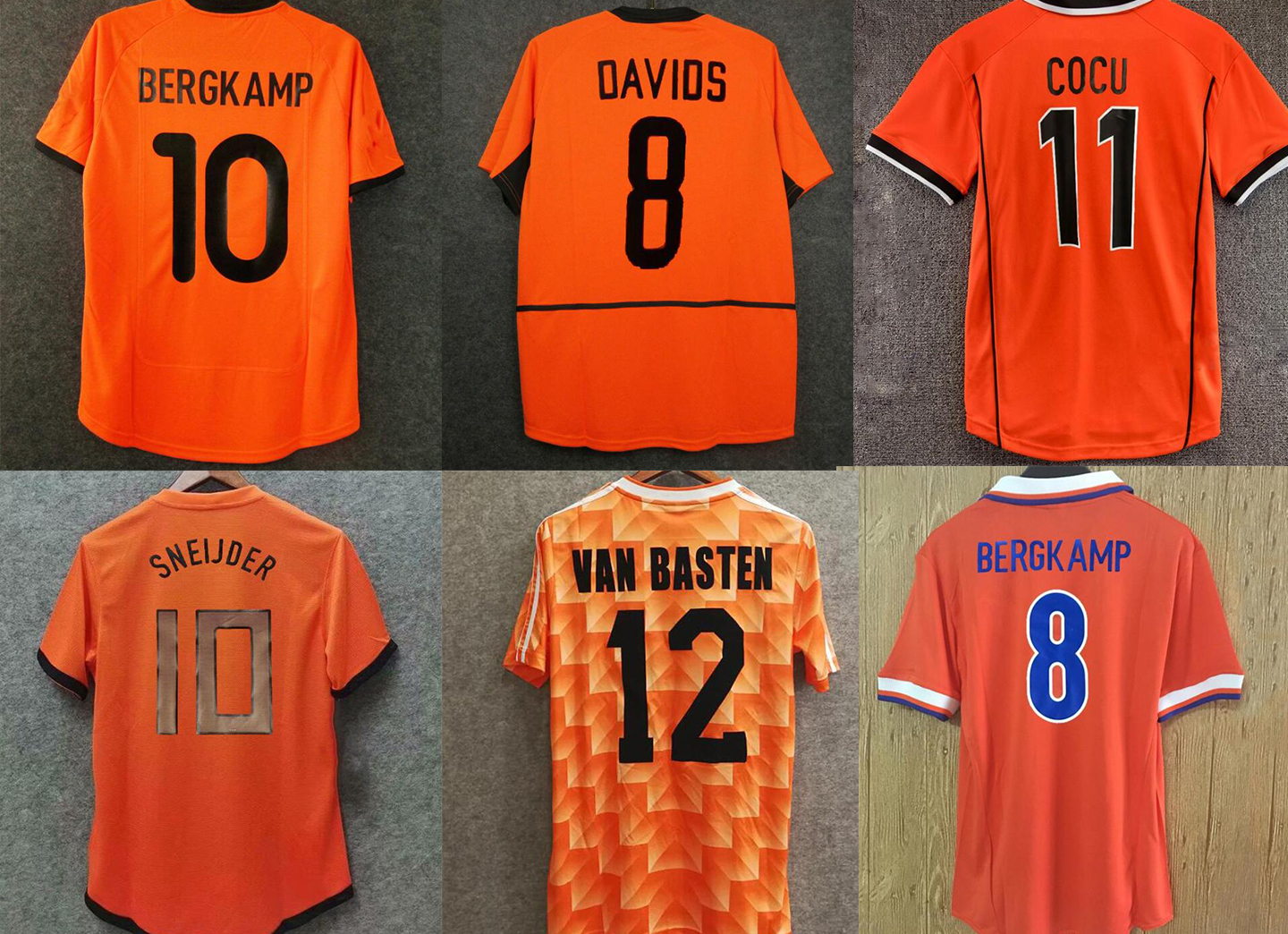 

1988 #12 VAN BASTEN #10 GULLIT #17 RIJKAARD Mens Soccer Jerseys 1998 8 BERGKAMP 1995 1991 1988 BERGKAMP Retro yakuda training Dropshipping Accepted 2022 old, 2012 home