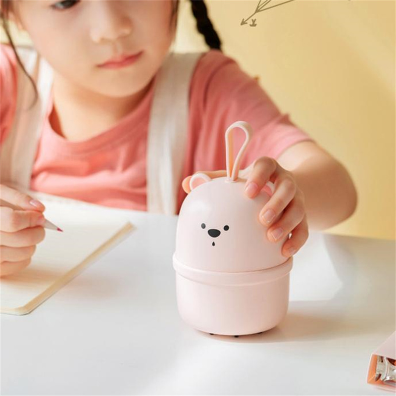 

Desktop vacuum cleaner students USB pencil gray children's handheld cleaning stationery rechargeable artifact large suction small elect