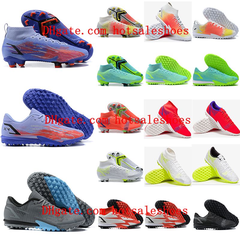 

2021 mens soccer shoes Mercurial Superfly 8 VIII 14 Academy TF FG Cleats Neymar Cristiano Ronaldo CR7 ACC Black Red Football Boots, As picture 12