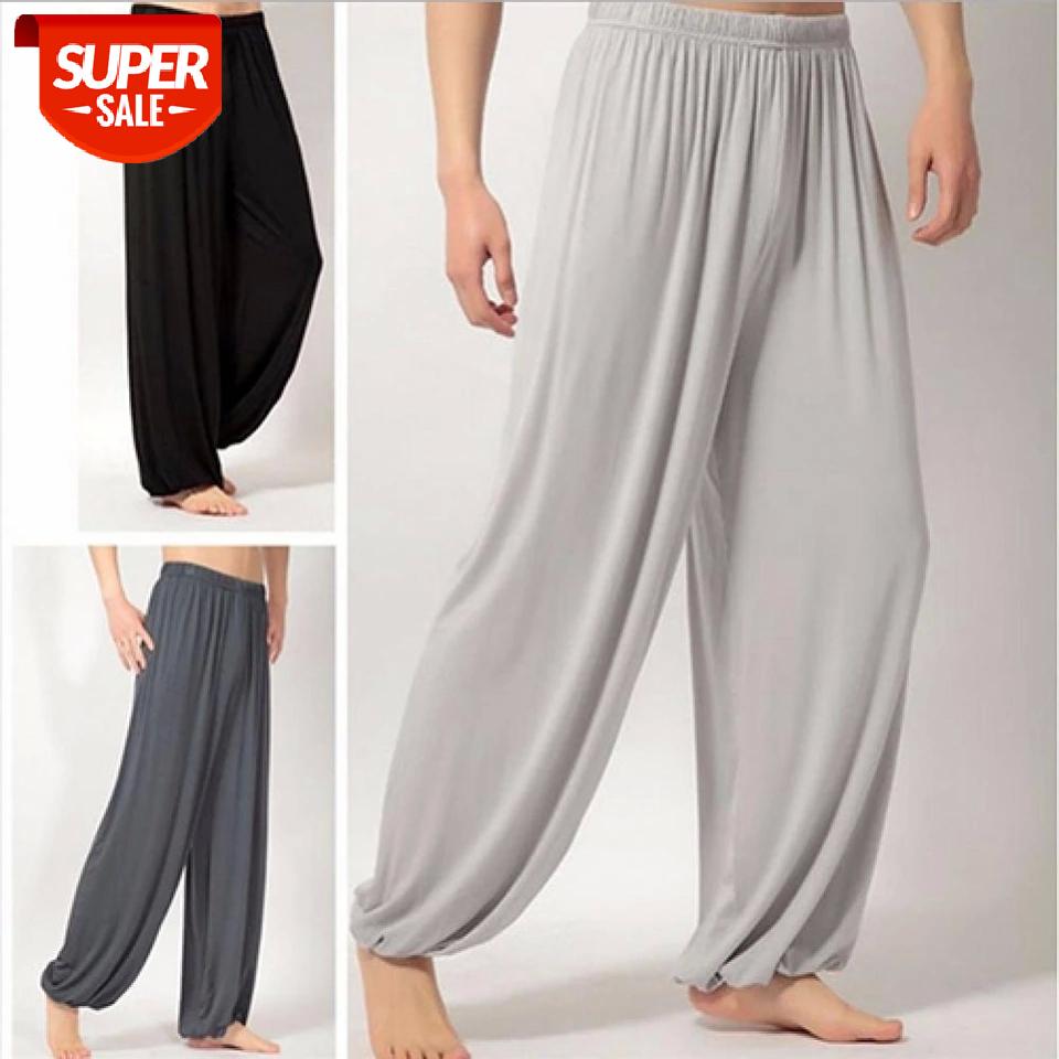 

Men's joggers pants Casual sweatpants Unisex Casual Sport Jogger Baggy Trouser Jumpsuit Harem Yoga Pants Bottom Slacks Loose #nY57, Black