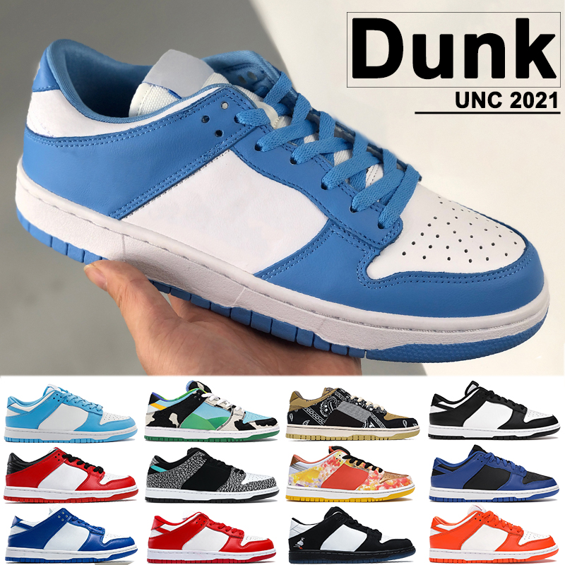 

2021 UNC Coast dunk Basketball Shoes Dunks chunky dunky Cactus White Black elephant street hawker University red low Men Women Sneakers Trainers, Bubble wrap packaging
