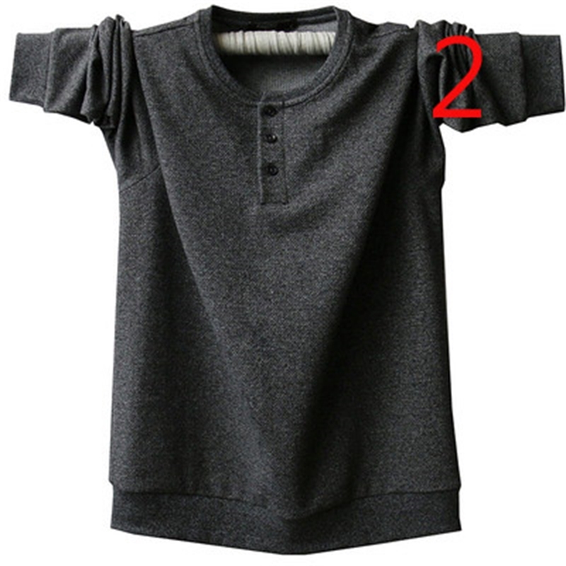 

2021 New Long-sleeved T-shirt V-necked Korean Version of the Self-cultivation Handsome Sweater Cotton Bottoming Shirt Mykn