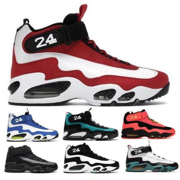 

Griffey 1 Men Basketball Shoes Sneakers Airo Maxes Pure Platinum Midntght Navy Safari Varsity Royal InductKid 2021 Chaussures Tennis Trainer, Khaki