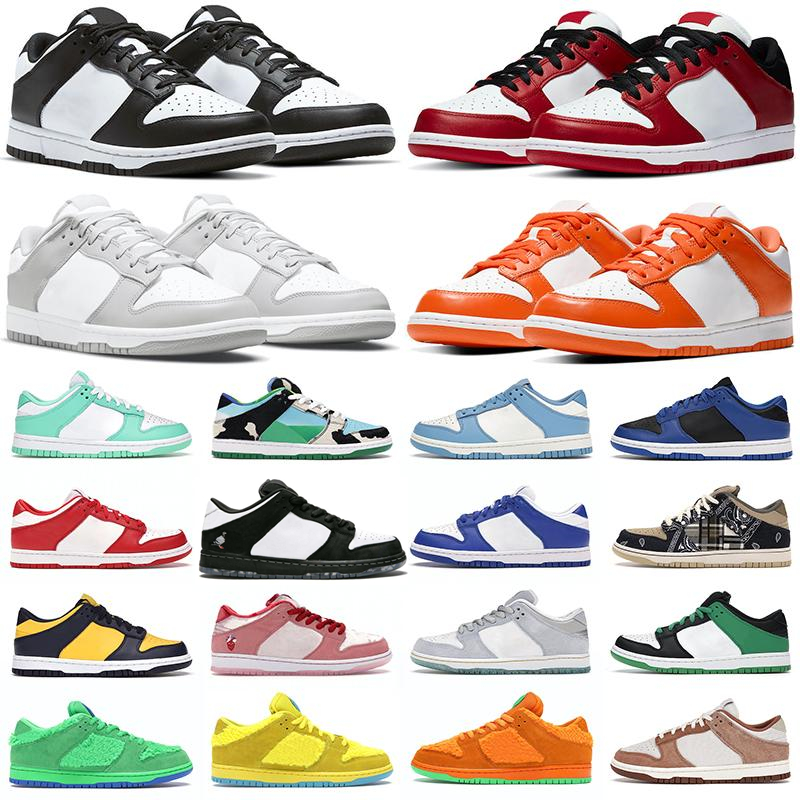 

top quality 2021 low men Chunky running shoes women trainers Michigan State White Black Green Glow Syracuse Championship Red Grey Fog mens outdoor sneakers Hiking, Extra box