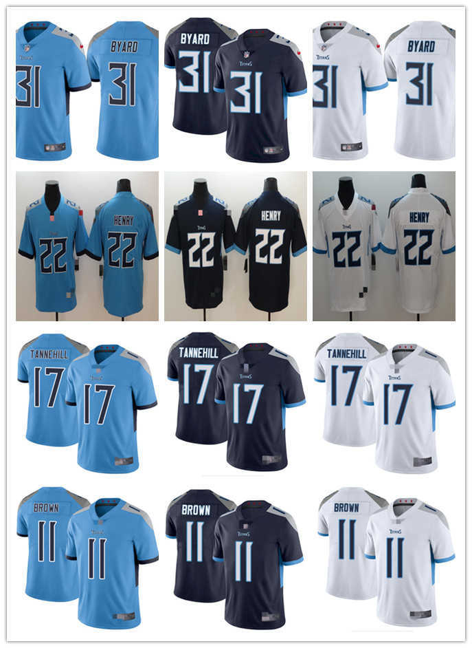 

Men Women Youth TennesseeTitans11 A.J. Brown 17 Ryan Tannehill 22 Derrick Henry 31 Kevin Byard Custom Navy Football Jersey, Black;red