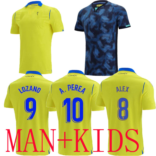 

2021 2022 Cadiz AWAY soccer jerseys home A. Perea A.Negredo CÁDIZ CF camisetas de fútbol 21 22 LOZANO ALEX Bodiger Juan Cala CAMISETA A LIGA MEN + KIDS football shirts top, Home man