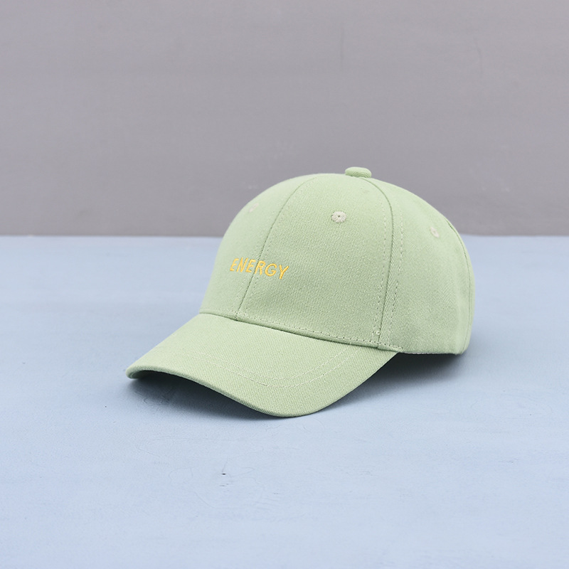 

2021 Spring Summer new style ENERGY letter embroidery cotton Casquette Baseball Cap Adjustable Snapback Hats for child boy and girl 84, Blue;gray