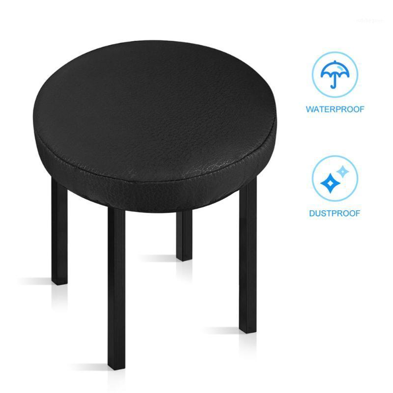 

Chair Covers 2pcs Elastic Stool Seat Cushion Round Protectors