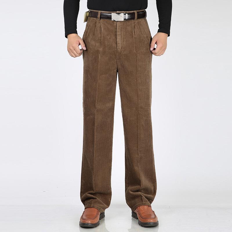 Thick Men Corduroy Pants Australia 