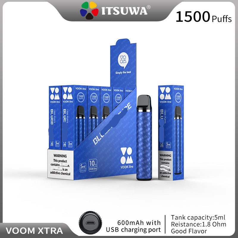 

Genuine iTsuwa Voom Xtra Pod System 600Mah Rechargeable Disposable Vape Pen Portable 5ml Tank Free Shipping