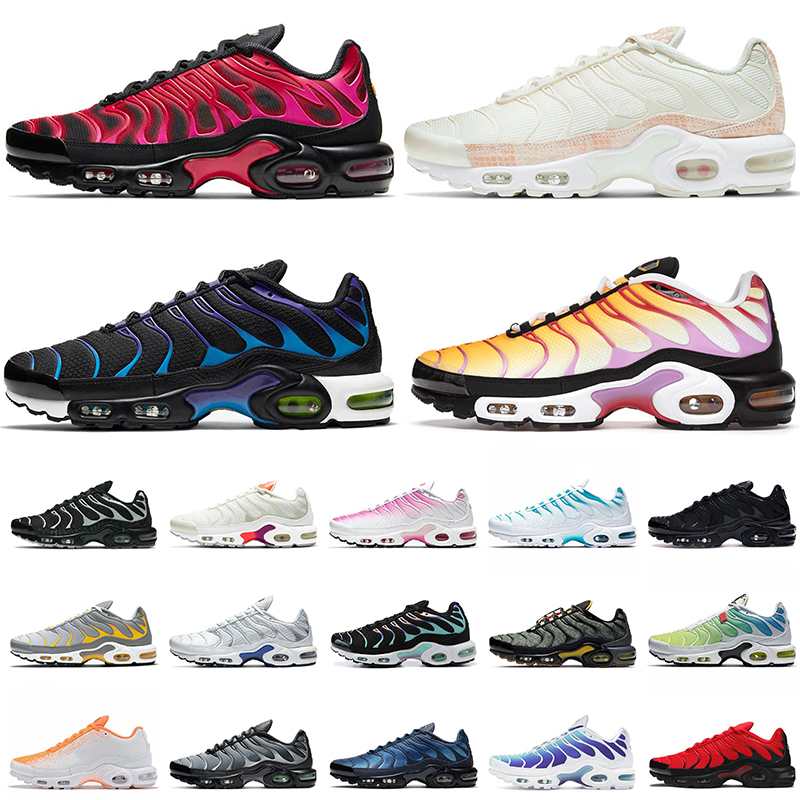 

Big Size US 12 Nlke TN Plus Tns Women Mens Running Shoes Pink Snakeskin Orange Grey Oreo Blue Kaomoji Kiss My Airs Sports Trainers Sneakers Eur 46, #b41 teal twist 36-40