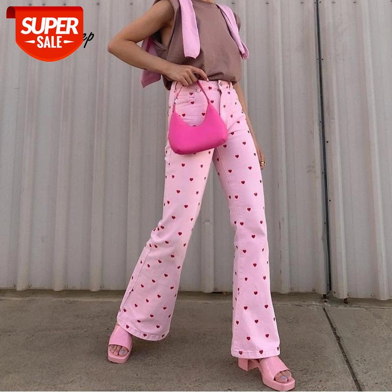 

Weekeep Cute Print Vintage y2k Women's Pants Streetwear High Waist Harajuku Baggy Straight Long Trousers Retro Korean Capris 90S #nc7S, Black;white