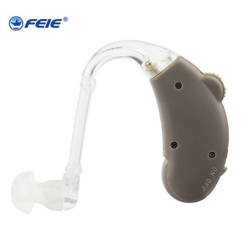 S-203 Hearing Aids BTE Ear Listening Device Sound Amplifier Portable Ear Hearing With Swiss Chip Amplifier Volume AdjustableScouts-image-732959641