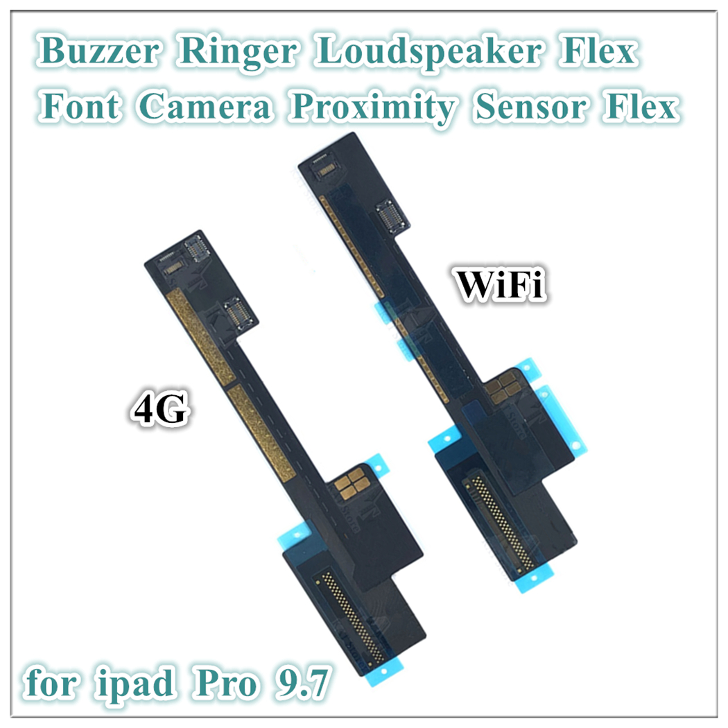 

1Pcs for iPad Pro 9.7 inch A1673 A1674 Ringer Buzzer Loudspeaker Camera Proximity Sensor Motherboard Connector Flex Cable Replacement Parts