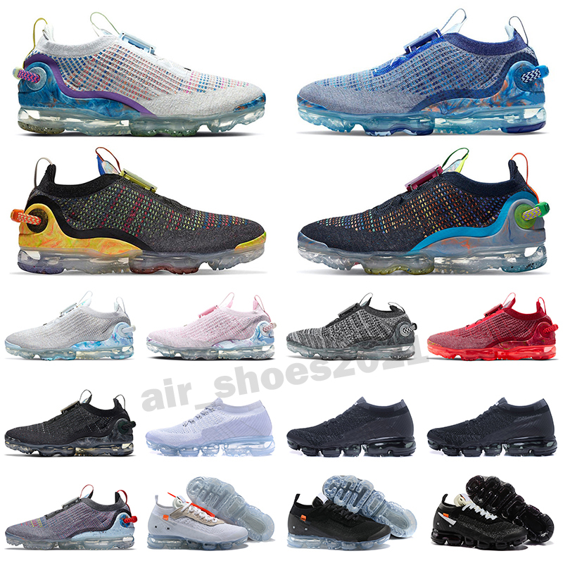 

2020 FK Running Shoes Men Women Tn Plus Big Size Us 13 Obsidian Triple Black White Team Red Pure Platinum Pink Trainers Mens Womens Sports Sneakers EUR 36-47, Color 2