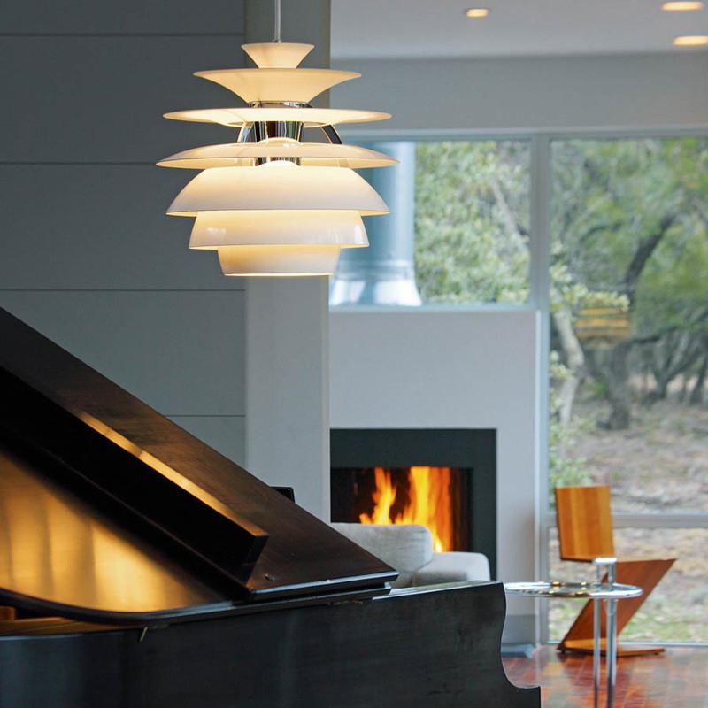 

Modern Creative Snowball E27 Pendant Lamps Nordic pinecone Hanging Light Restaurant Coffee Hotel Indoor Decor Lighting Fixtures