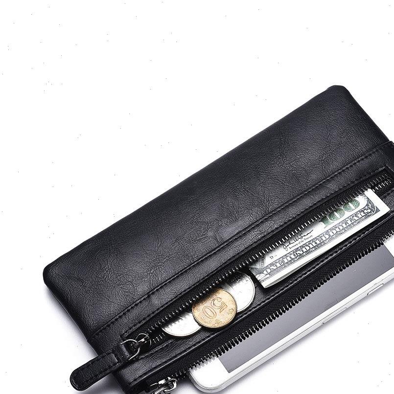 

high capacity fashion women wallets long pu leather wallet female double zipper clutch coin purse ladies wristlet, Red;black