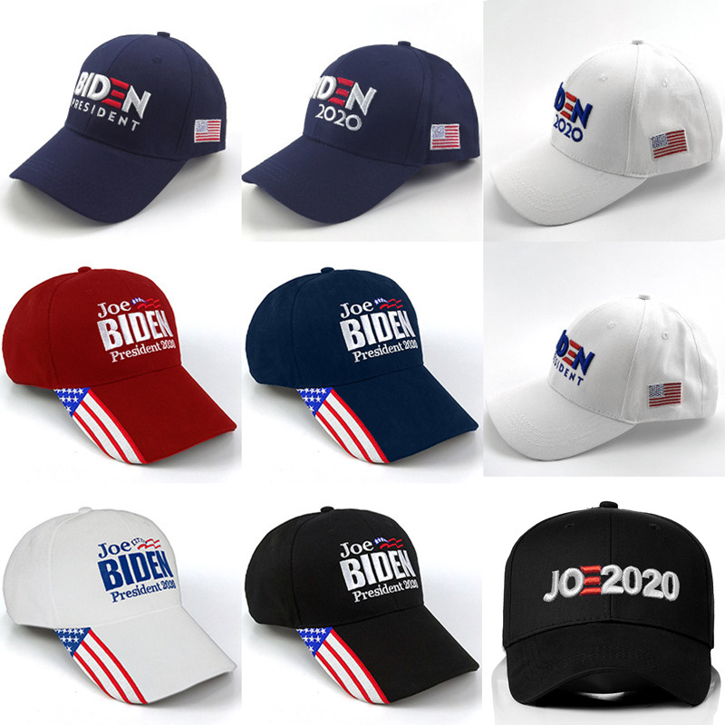 

Unisex Joe Biden Baseball Cap USA Election Adjustable Hats Casquette Embroidery Letter Visor Caps Hip Hop Peaked Cap Cotton Sunhat 11 Style, #1-#11;remark colors u need