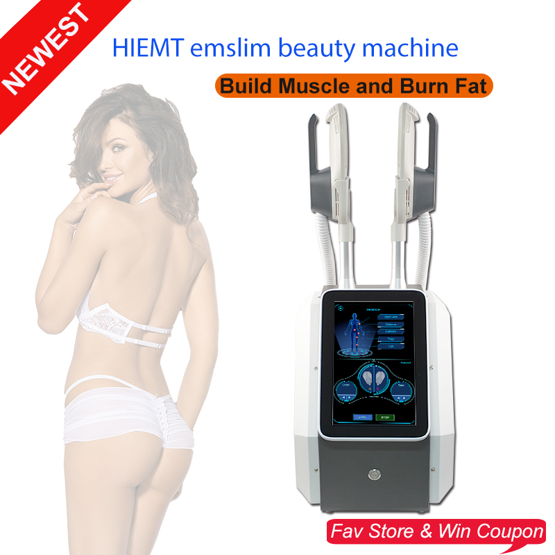 

NEW EMslim HIEMT Slimming Machine EMS Muscle Stimulator Electromagnetic Fat Burning Body Shaping Beauty Equipment
