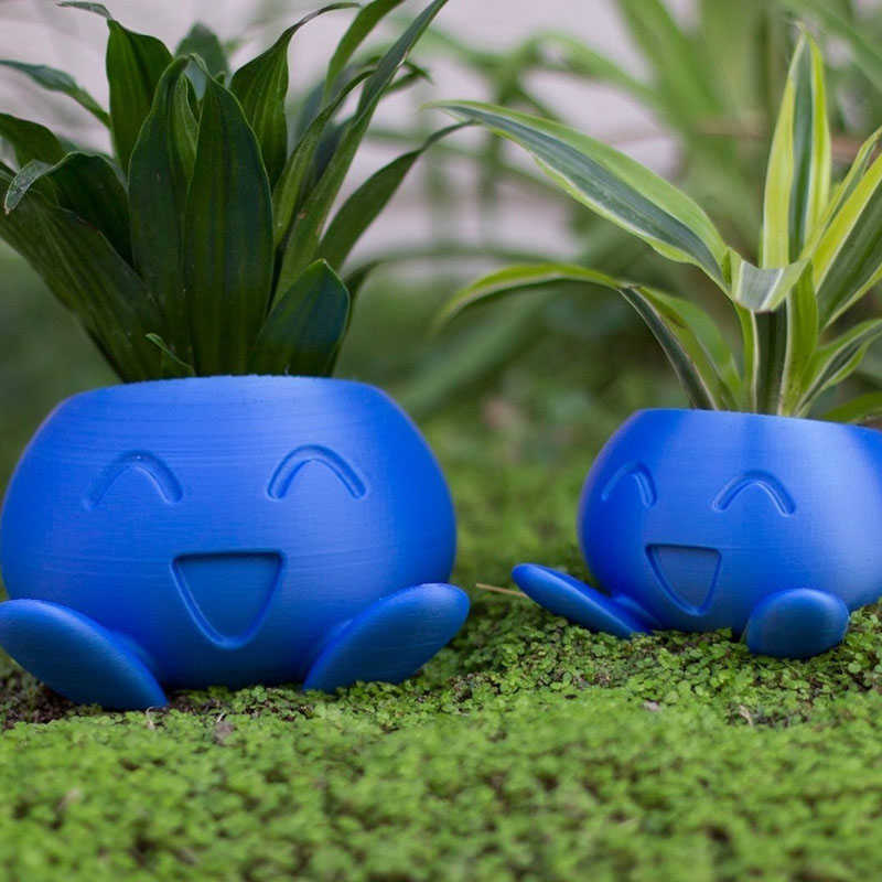 

Oddish Planter Oddish Flower Succulent Flower Pot Plant Pot Planter Pokemon pot Y0910