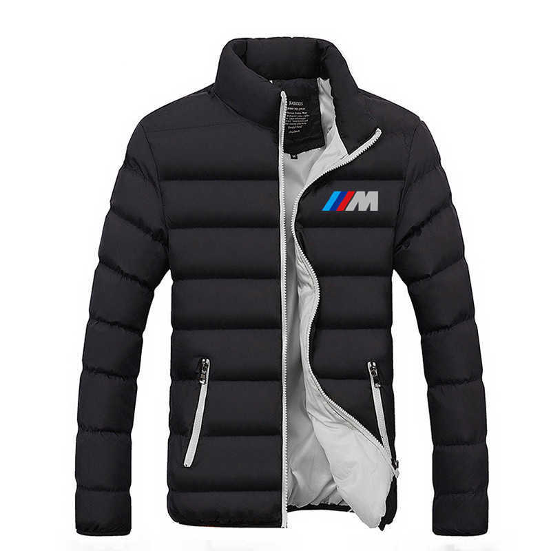 

Winter Jacket Men's Long Sleeved Windbreaker, Baseball Bmw Zipper Outdoor Clothing