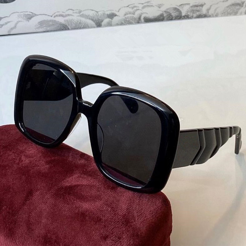 

0896 Fashion Sunglasses With UV 400 Protection for Women Vintage square Frame popular Top Quality Come With Case classic sunglasses 0896S