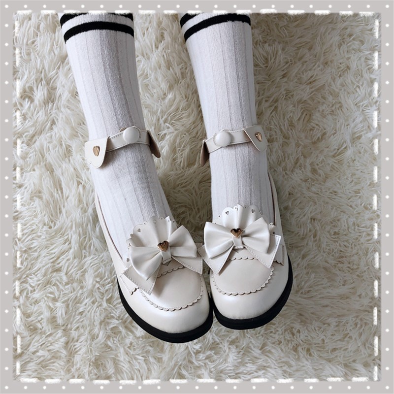 

2021 New Sweet Student Kawaii Girls Tea Nice Japanese Party Anime Lolita Women's Cosplay Harujuku Jk Uniform Shoes 0zoe