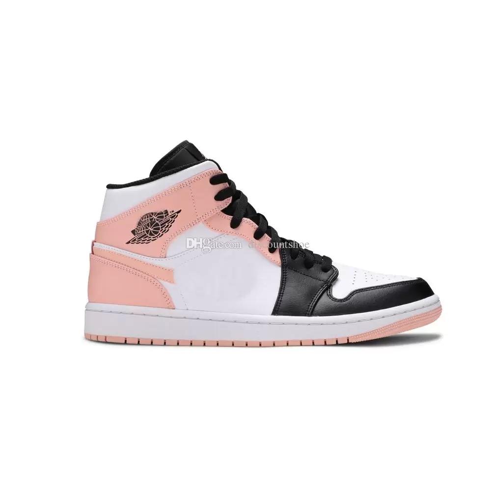 

jumpman 1 Mid Crimson Tint Basketball Shoes 1s Men Women Sneakers High quality SKU:554724 133 (Delivery within 24 hours), Sku 554724 140