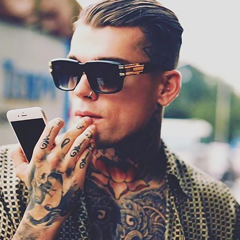 

2021 fashion sunglass, flat glass Dita Tita men's and women's box sunglass 97130