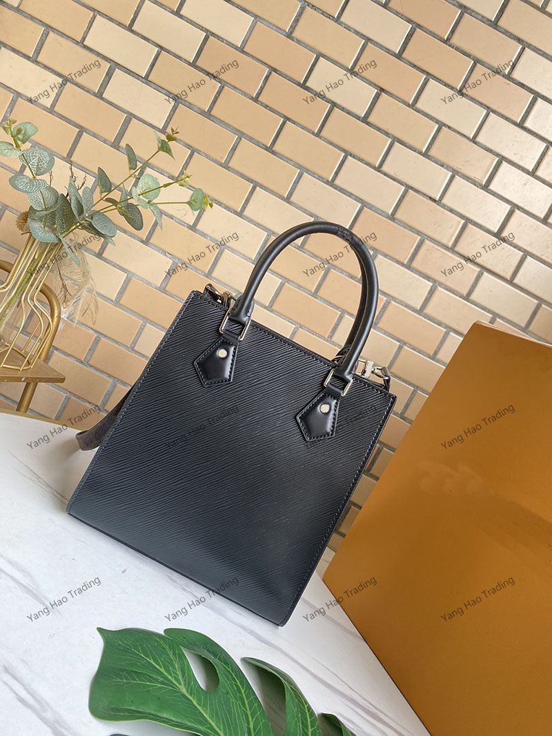 

Ladies Fashion Handbag Casual Handbags Luxury Designer Bags Large Capacity One Shoulder Shopping Compound Bag Genuine Leather High Quality, Black
