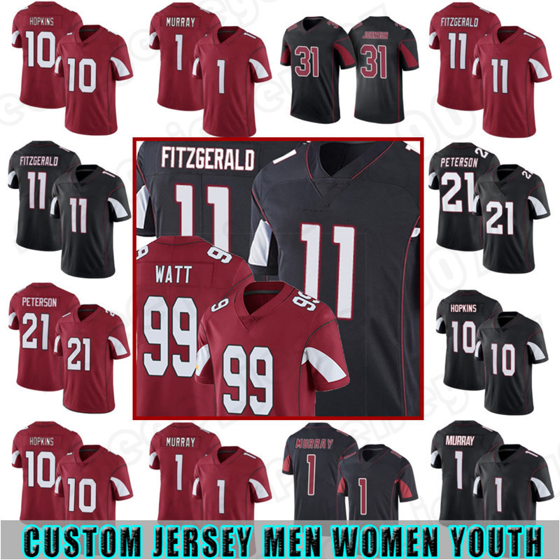 

Custom 1 Kyler Murray 99 J.J. Watt Arizonas Men Football DeAndre Hopkins Jersey Cardinal Larry Fitzgerald Pat Tillman Budda Baker Chandler Jones Zaven Collins Jones, Custom women(hongque)