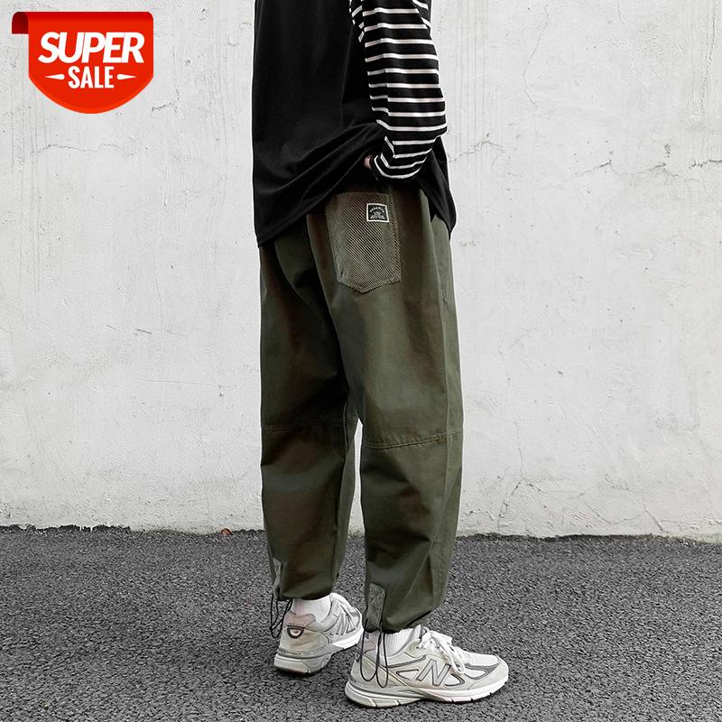 

2021 Spring Autumn Black GREEN Men Pants Fashions Joggers Casual Sweatpants Track Men'S Sweat Trouser #cI3H