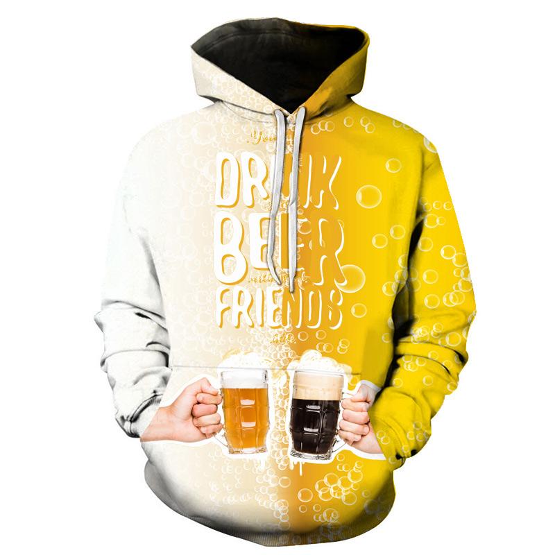 

Men' Hoodies & Sweatshirts Spring And Autumn Long Sleeve 3D Fruit Sweater Street Couple Hoodie Casual Fashion Sports Top, Photo color