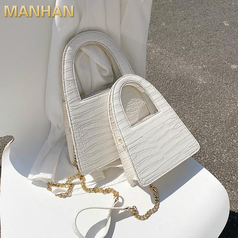 

Small Stone Pattern PU Leather Crossbody Bags For Women 2021 Chain Handbags Lady Shoulder Bag Simple Totes Hand Bag, Small purple