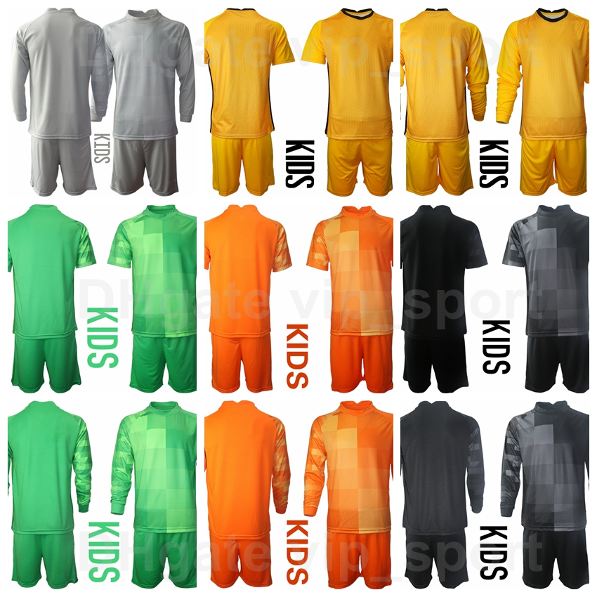 

National Team Long Sleeve Goalkeeper Youth Weverton Jersey Set Kids Goalie Soccer 1 Gilmar Taffarel Alisson Becker 23 Ederson Moraes Football Shirt Kits Child BaXi, Kids orange