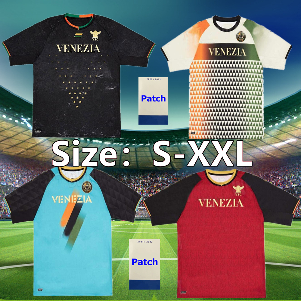 

21 22 Venezia FC soccer Jerseys home Black ARAMU FORTE PERETZ HEYMANS TESSMANN CRNIGOI 2021 2022 jersey football shirt DI MARIANO CECCARONI Johnsen MAZZOCCHI